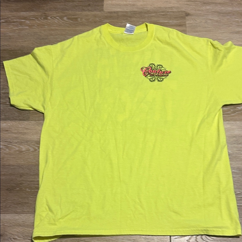 Bright Yellow Graphic T-Shirt💥